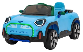 Elektrické autíčko Mini Concept Aceman, 4x4,  modrá farba