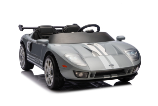 Detské elektrické autíčko Ford GT 4x100W – Sivé
