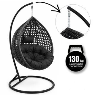 Záhradné hojdacie kreslo s vankúšikom