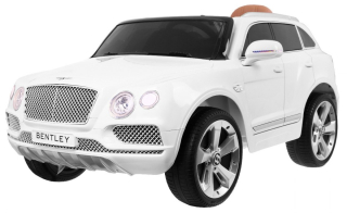 Elektrické autíčko BENTLEY BENTAYGA, biela farba