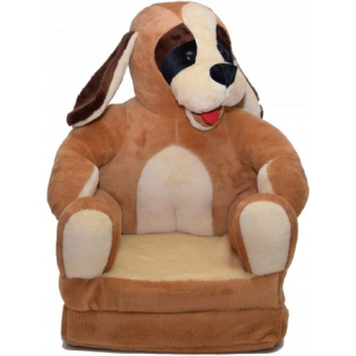 Plyšová rozkladacia detská sedačka – pohodlie, hra aj milovaný kamarát v jednom Psík