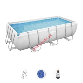 Bestway Power Steel Rodinny panelový záhradný bazén 404 x 201 x 100 cm 