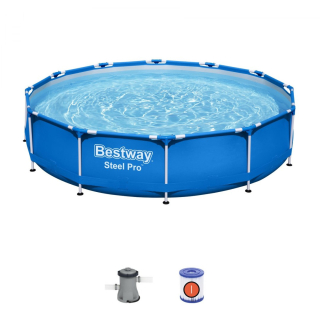 Bestway SteelPro bazén nadzemný s konštrukciou - 366x76cm 3v1