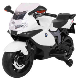  Elektrická motorka  BMW K1300S, biela farba
