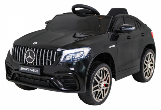 Elektrické autíčko Mercedes GLC 63S, 4x4, čierna farba