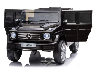 Elektrické autíčko Mercedes G500, čierna farba 