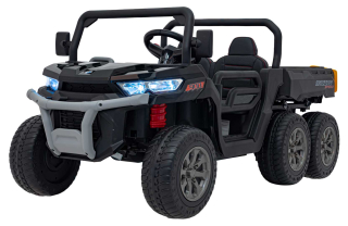 Auto Pick-Up Speed ​​900 pre deti + pohon 4x4 + pohyblivý nakladač + batožinový priestor + diaľkové ovládanie + lopata + audio LED