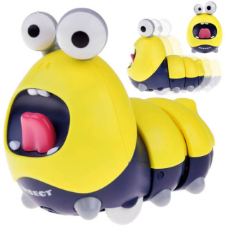 Plaziaca sa húsenica vtipná, jazdecká 