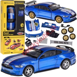 Licencovná kovová skladačka Ford Mustang GT 1:42 Tuning 