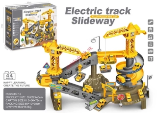 MEGA Stavebná dráha + Príslušenstvo 44 kusov.