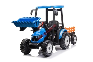 Mega elektrický traktor pre deti s vlečkou 2 x 200W