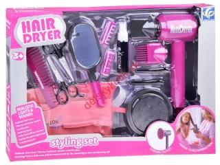 Sada kaderníckych doplnkov pre malú kaderníčku