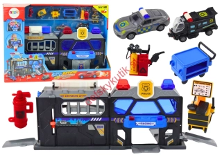 Rozkladacia policajná garáž v kufríku