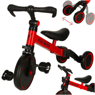 Detská trojkolka, odrážadlo Trike 3v1 s pedálmi 